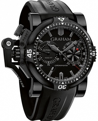 Fake Graham Chronofighter Oversize Diver Deep Black 2OVEB.B38A watch